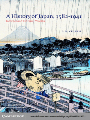 cover image of A History of Japan, 1582–1941
